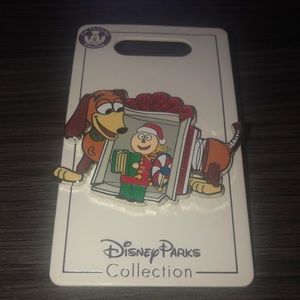 Disney Toy Story Slinky Dog Holiday Pin